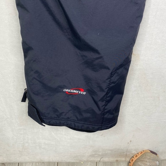 Obermeyer Black Alta II Ski Snowboarding Relaxed Fit Pants Men's Size Large Long - Picture 5 of 14